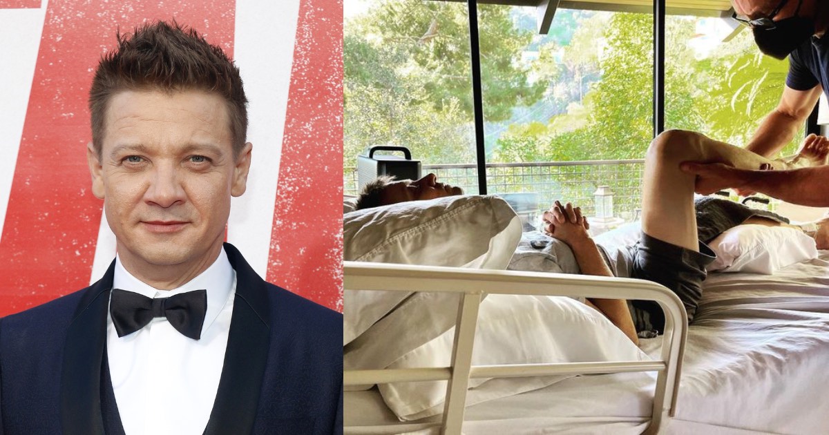 Marvel star Jeremy Renner reveals he broke over 30 bones in snow plow